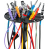 GATOR FRAMEWORKS GFW-CABLEHNGRTRAY organiseur de câbles pour pied de micro
