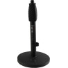 GATOR FRAMEWORKS GFW-MIC-0601 pied de micro de bureau avec base ronde de 15 cm et hauteur réglable