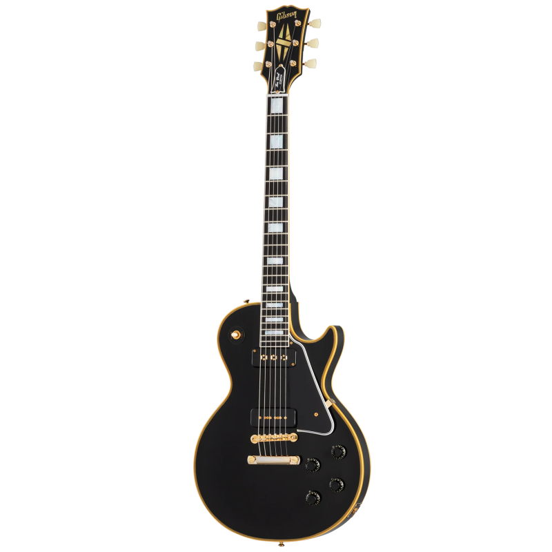 GIBSON 1954 Les Paul Custom Staple Pickup Reissue VOS Ebony
