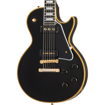 GIBSON 1954 Les Paul Custom Staple Pickup Reissue VOS Ebony