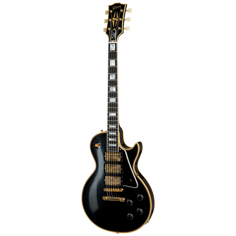GIBSON 1957 Les Paul Custom Reissue 3-Pickup VOS Ebony