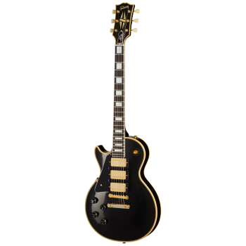 GIBSON 1957 Les Paul Custom Reissue 3-Pickup VOS Gaucher Ebony