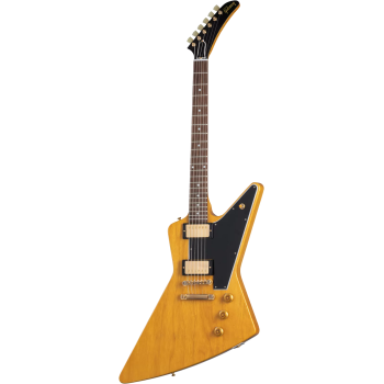 GIBSON 1958 Korina Explorer Black Pickguard Natural