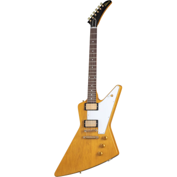 GIBSON 1958 Korina Explorer White Pickguard Natural