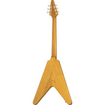 GIBSON 1958 Korina Flying V Black Pickguard Natural