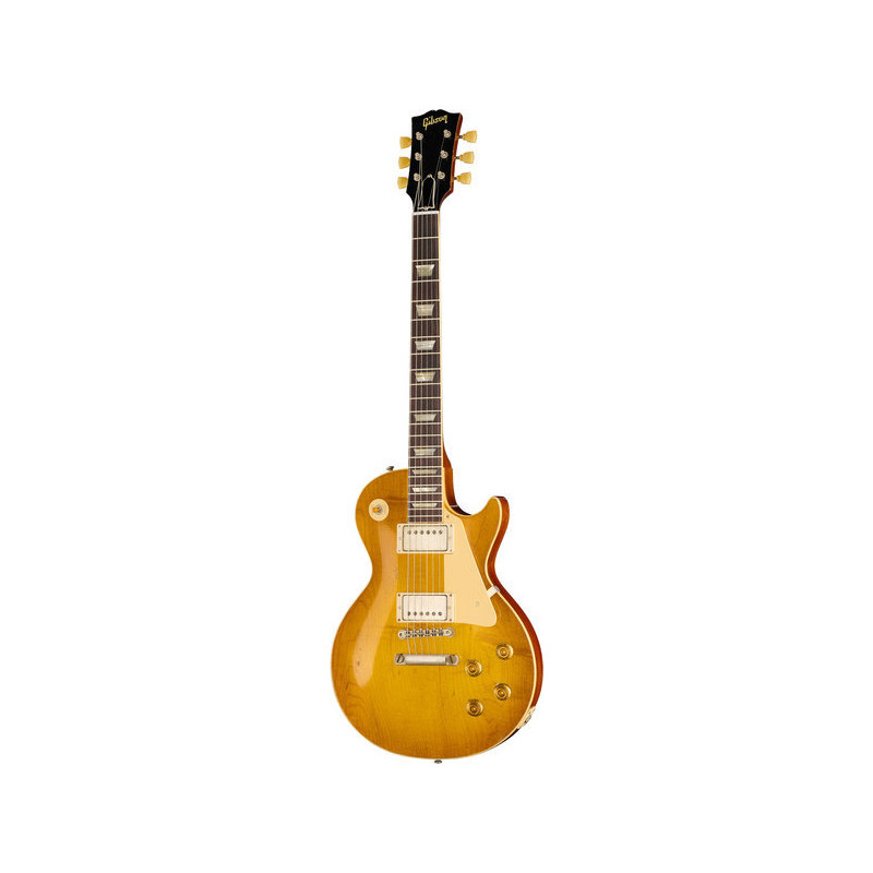 GIBSON 1958 Les Paul Standard Reissue Heavy Aged Lemon Burst