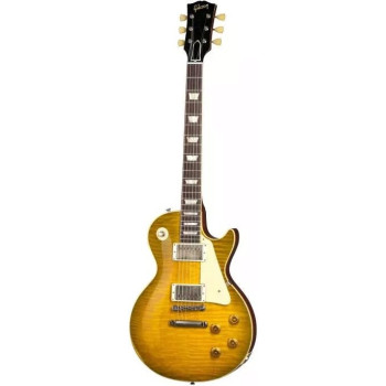GIBSON 1959 Les Paul Standard Reissue Heavy Aged Green Lemon Fade