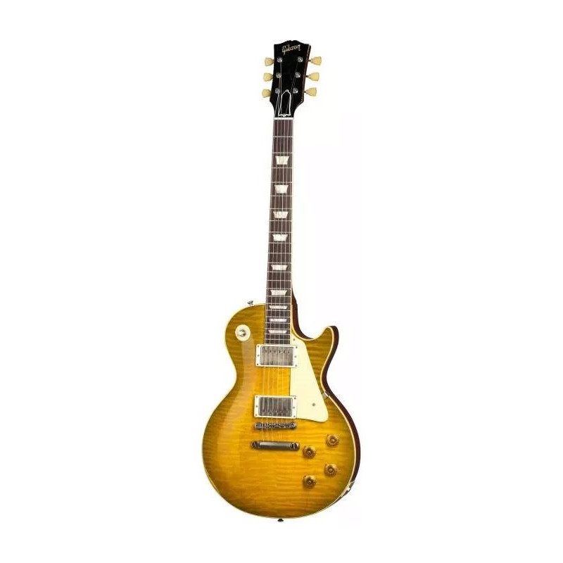 GIBSON 1959 Les Paul Standard Reissue Heavy Aged Green Lemon Fade