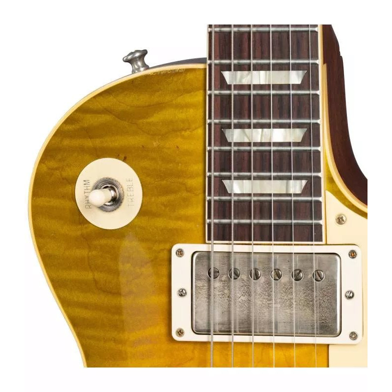 GIBSON 1959 Les Paul Standard Reissue Heavy Aged Green Lemon Fade