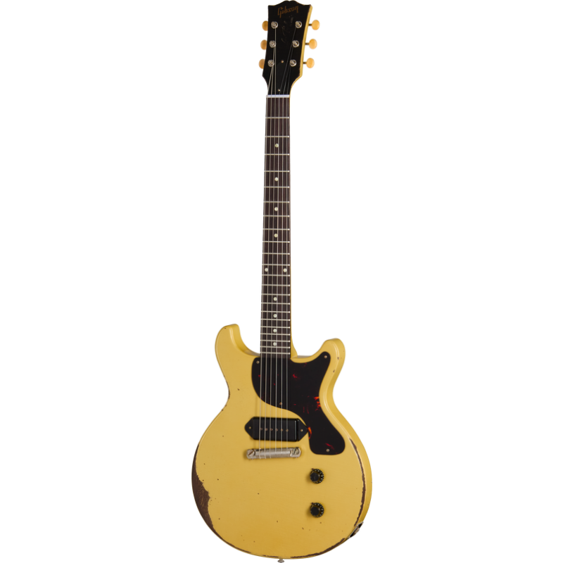 GIBSON 1960 Les Paul Junior Double Cut Reissue Ultra Heavy Aged​ TV Yellow