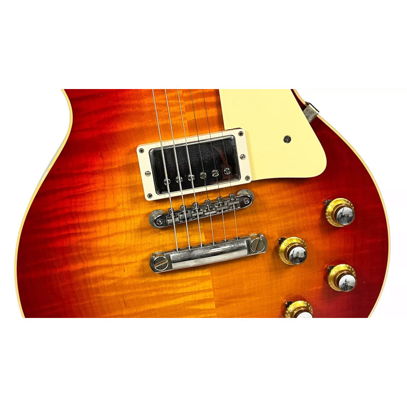 GIBSON 1960 Les Paul Standard Reissue Ultra Light Aged Wide Tomato Burst