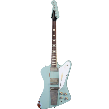 GIBSON 1963 Firebird V w/ Maestro Vibrola Heavy Aged Antique Frost Blue