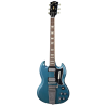 GIBSON 1964 SG Standard Reissue w/ Maestro Vibrola Light Aged Antique Pelham Blue