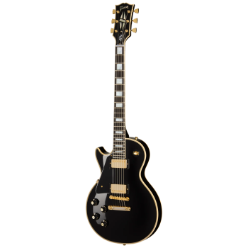 GIBSON 1968 Les Paul Custom Reissue Gloss Gaucher Ebony