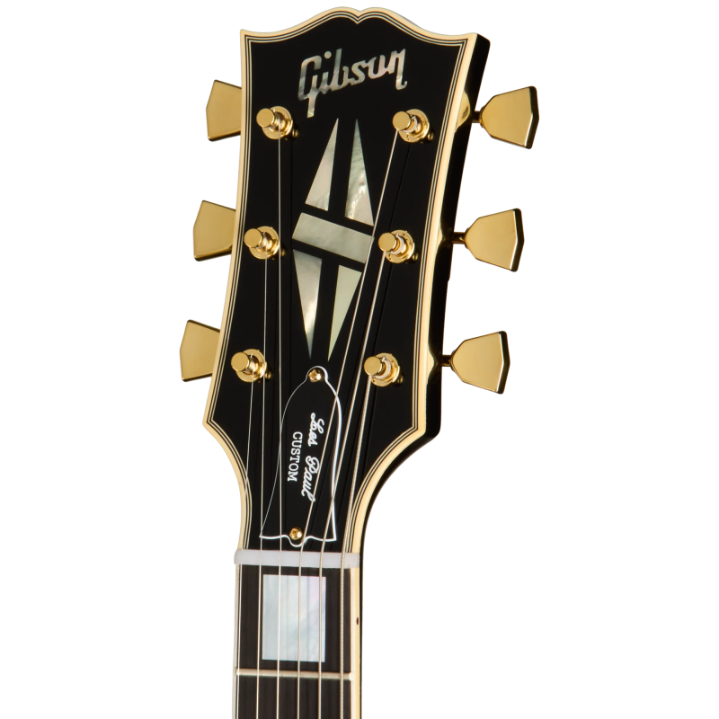 GIBSON 1968 Les Paul Custom Reissue Gloss Gaucher Ebony
