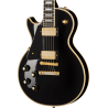 GIBSON 1968 Les Paul Custom Reissue Gloss Gaucher Ebony