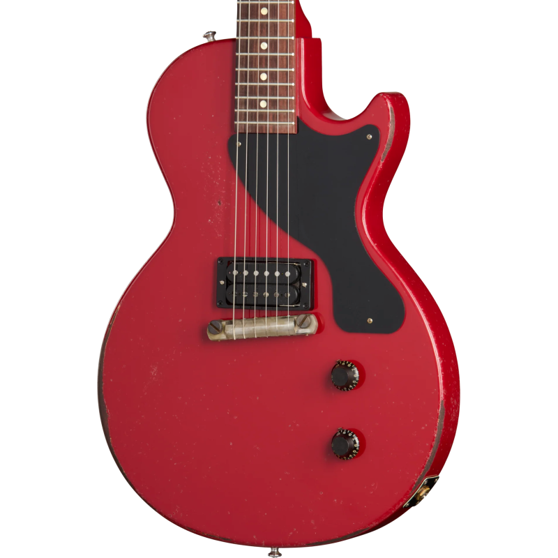 GIBSON 57 Les Paul Junior SIngle Cut Cardinal Red HB PU Murphy Lab