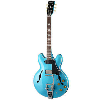GIBSON 61 ES 345 Sapphire Mist Bigsby Gloss NH