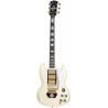 GIBSON 62 SG Custom Classic White Short Maestro w/Ebony Block Murph