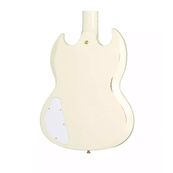 GIBSON 62 SG Custom Classic White Short Maestro w/Ebony Block Murph
