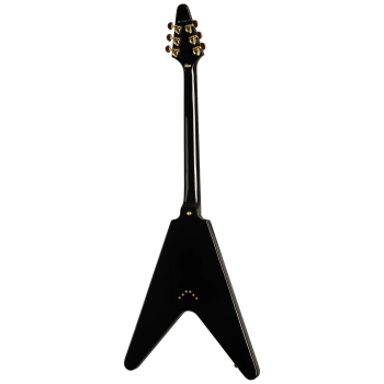 GIBSON Flying V Custom w/ Ebony Fingerboard Gloss Ebony
