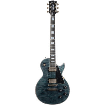 GIBSON Les Paul Custom AAAA Figured Maple Nordic Blue Heavy Aged NH