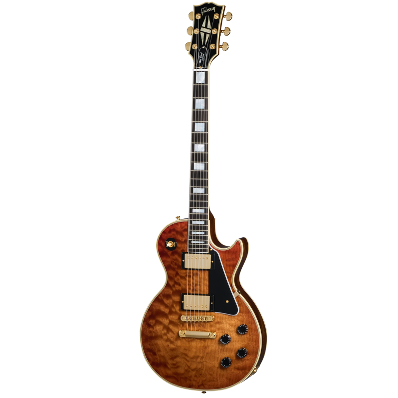 GIBSON Les Paul Custom Chambered F Holes Shell Pink Murphy Lab Heav