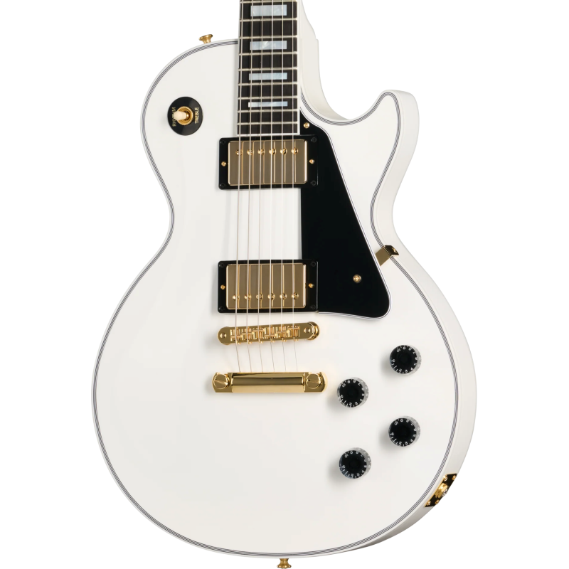 GIBSON Les Paul Custom w/ Ebony Fingerboard Gloss Alpine White