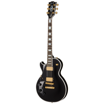 GIBSON Les Paul Custom w/ Ebony Fingerboard Gloss Gaucher Ebony