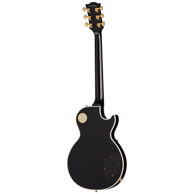 GIBSON Les Paul Custom w/ Ebony Fingerboard Gloss Gaucher Ebony