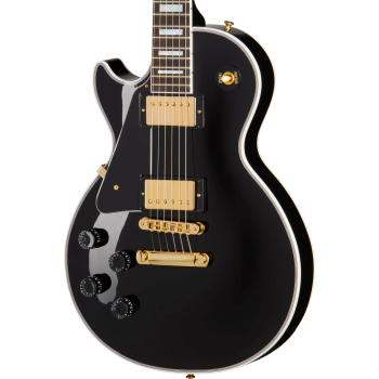GIBSON Les Paul Custom w/ Ebony Fingerboard Gloss Gaucher Ebony