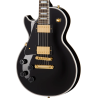 GIBSON Les Paul Custom w/ Ebony Fingerboard Gloss Gaucher Ebony