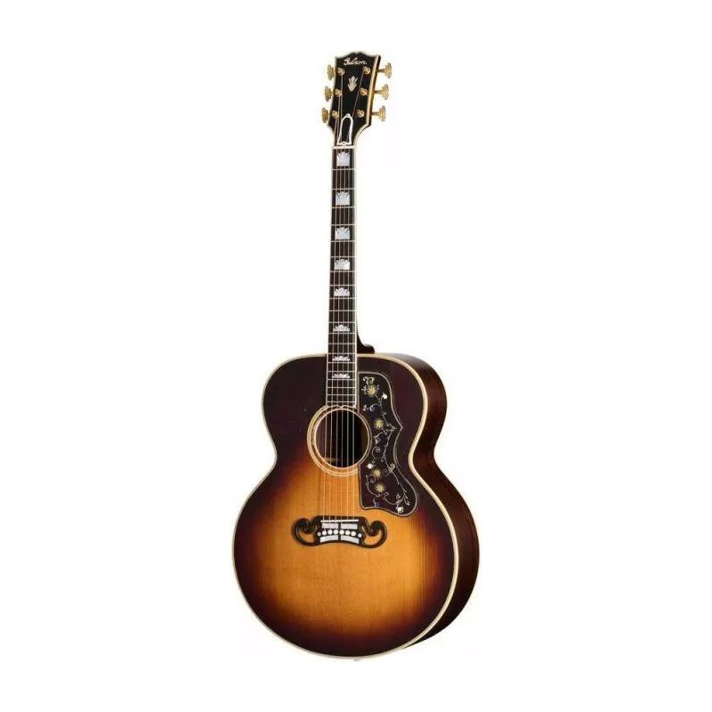 GIBSON Pre-War SJ-200 Rosewood Light Aged Faded Vintage Sunburst
