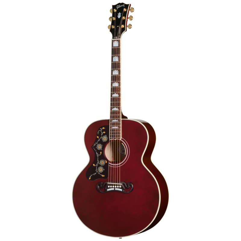 GIBSON SJ-200 Standard Maple Gaucher Wine Red