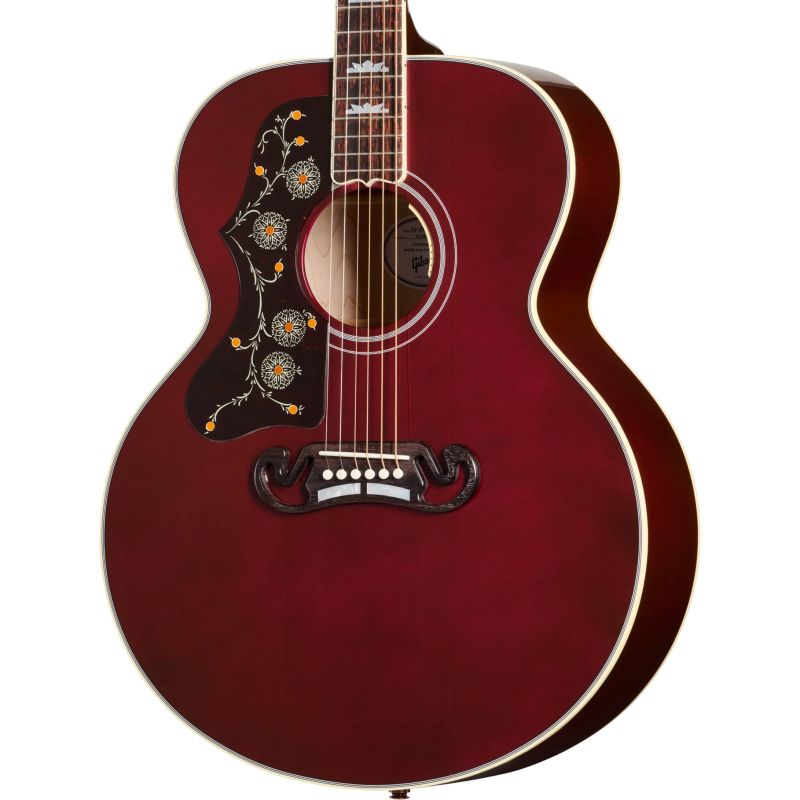 GIBSON SJ-200 Standard Maple Gaucher Wine Red