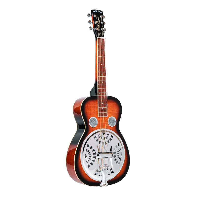GOLD TONE PBS guitare à résonateur paul beard avec manche carré - Déstockage