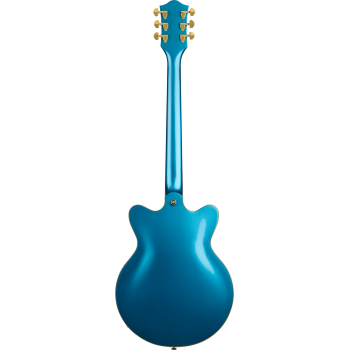 GRETSCH G2655TG Streamliner Center Block Jr. Double-Cut avec Bigsby LTD touche Laurier Riviera Blue