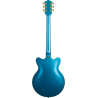 GRETSCH G2655TG Streamliner Center Block Jr. Double-Cut avec Bigsby LTD touche Laurier Riviera Blue