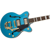 GRETSCH G2655TG Streamliner Center Block Jr. Double-Cut avec Bigsby LTD touche Laurier Riviera Blue