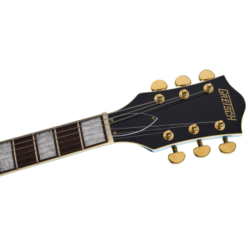 GRETSCH G2655TG Streamliner Center Block Jr. Double-Cut avec Bigsby LTD touche Laurier Riviera Blue