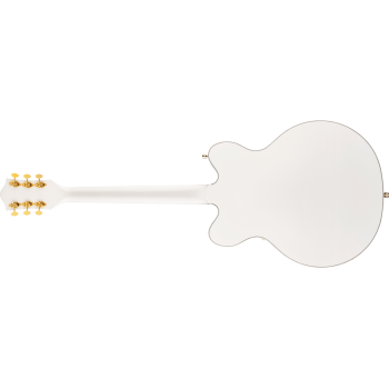 GRETSCH G5422TG Electromatic Classic Hollow Body Double-Cut avec Bigsby et Gold Hardware touche Laurier Snowcrest White