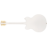 GRETSCH G5422TG Electromatic Classic Hollow Body Double-Cut avec Bigsby et Gold Hardware touche Laurier Snowcrest White