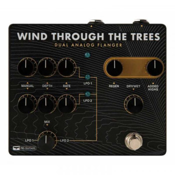 PRS GUITARS pedale WIND THROUGH THE TREES DUAL FLANGER
