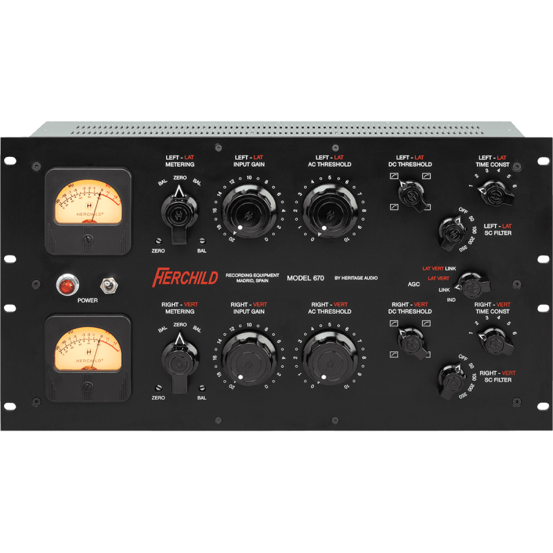 HERITAGE AUDIO HERCHILD670 compresseur à lampes stéréo