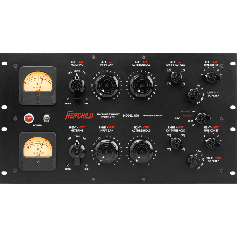 HERITAGE AUDIO HERCHILD670 compresseur à lampes stéréo