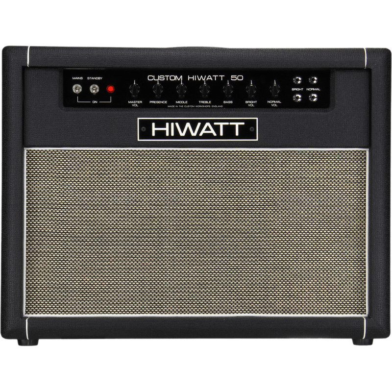 HIWATT DR504-C212-FPB combo à lampes dr504 50w 2x12 fane purpleblack 150