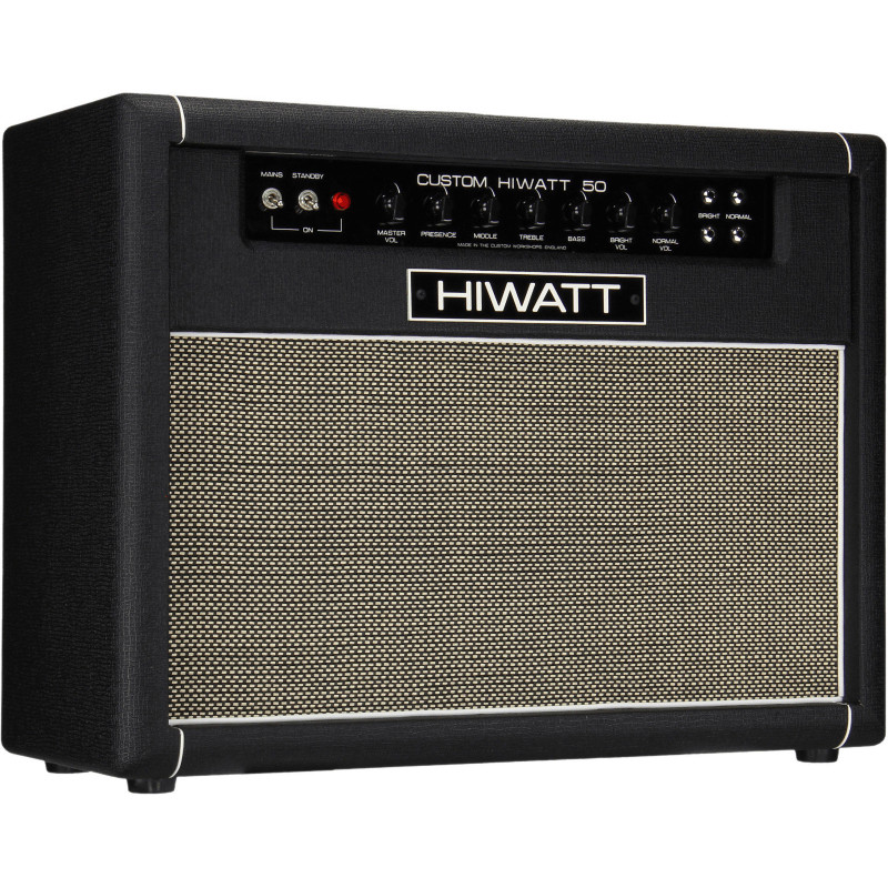 HIWATT DR504-C212-FPB combo à lampes dr504 50w 2x12 fane purpleblack 150