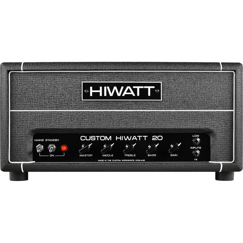 HIWATT SA20-H tête à lampes custom 20 20w