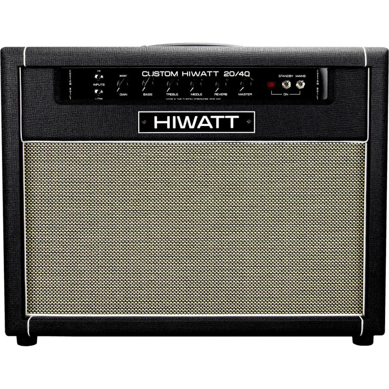 HIWATT SS2040-C212-FPB combo à lampes studio-stage 20/40 20/40w 2x12 purpleblack 150