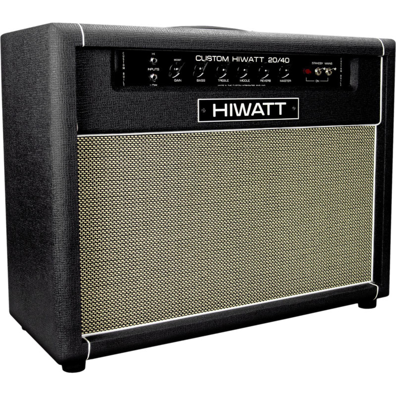 HIWATT SS2040-C212-FPB combo à lampes studio-stage 20/40 20/40w 2x12 purpleblack 150